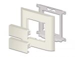 DELOCK Easy 45 Modul-Blindblende 45 x 22,5 mm 10 Stück weiß