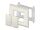 DELOCK Easy 45 Modul-Blindblende 45 x 22,5 mm 10 Stück weiß