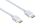 Alcasa 2m, 2xHDMI HDMI-Kabel HDMI Typ A (Standard) Weiß