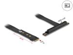 DELOCK M.2 Key M zu PCIe x16 NVMe Adapter gewinkelt 20cm