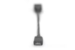Digitus USB-C - USB-A Adapter / Konverter, OTG, 0,15m