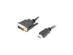 Lanberg CA-HDDV-20CU-0018-BK Videokabel-Adapter 1,8 m...