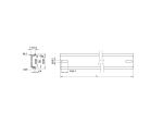 DELOCK Hutschiene 35 x 7,5 mm (25cm) Aluminium
