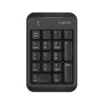 LogiLink ID0201 Numerische Tastatur Laptop Bluetooth Schwarz