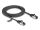 DeLOCK RJ45 Flachband Patchkabel Stecker zu Stecker Cat.8.1 flexibel 2 m schwarz