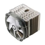 Thermalright HR-02 Plus Prozessor Kühlkörper/Radiator 14 cm Silber, Weiß 1 Stück(e)