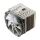 Thermalright HR-02 Plus Prozessor Kühlkörper/Radiator 14 cm Silber, Weiß 1 Stück(e)