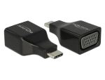 DELOCK Adapter USB-C > VGA (DP Alt Mode) St/Bu schwarz