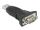 DeLOCK Adapter USB 2.0 Typ-A zu 1 x Seriell RS-232 D-Sub 9 Pin Stecker mit Muttern