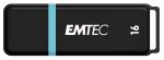 Emtec K100 USB-Stick 16 GB USB Typ-A 2.0 Schwarz, Mehrfarbig