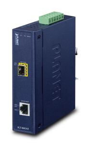 PLANET Industrial 10/100/1000BASE-T to 100/1000BASE-X SFP Media Converter, (-40~75 degrees C)