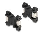 DELOCK Adapter USB2 Typ A Bu /Typ B Bu mit Schraubanschluss