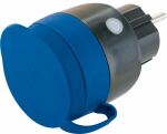 Schwaiger SOAW0044 Steckdose Blau, Grau