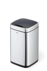 Durable TOUCH 12L Rechteckig Edelstahl Silber, Schwarz