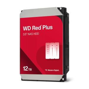 Western Digital Red Plus WD120EFGX Interne Festplatte 12 TB 7200 RPM 512 MB 3.5" Serial ATA III