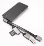 DeLOCK 64303 Schnittstellen-Hub USB 3.2 Gen 1 (3.1 Gen 1) Type-C 5000 Mbit/s Grau