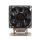 Dynatron A35 Computerkühlsystem Prozessor Luftkühlung 8 cm Aluminium, Schwarz 1 Stück(e)