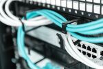 Digitus Kabelrangierpanel mit Bürstenleisten für 483 mm (19")-Schränke, 1HE
