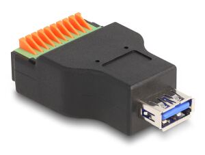 DELOCK USB 3.2 Gen 1 Typ-A Buchse zu Terminalblock Adapter