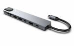 Inca ITPC-7T Schnittstellen-Hub USB Typ-C 1000 Mbit/s Aluminium