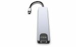 Inca ITPC-7T Schnittstellen-Hub USB Typ-C 1000 Mbit/s Aluminium