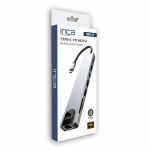 Inca ITPC-7T Schnittstellen-Hub USB Typ-C 1000 Mbit/s Aluminium