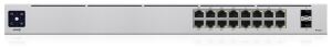 Ubiquiti UniFi 16-Port PoE Managed L2/L3 Gigabit Ethernet (10/100/1000) Power over Ethernet (PoE) 1U Silber