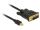 DeLOCK 83990 Videokabel-Adapter 3 m Mini DisplayPort DVI-D Schwarz