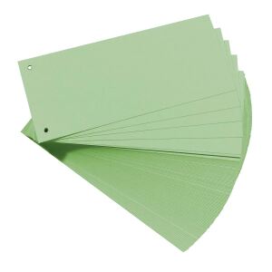 Herlitz 10843506 Trennblatt Karton Grün 100 Stück(e)