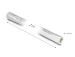 DELOCK Kabelschlauch aus Glasfasergeflecht und Alu 2m x 16mm