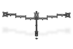 Digitus Triple Monitorhalterung, 3x 27", 3x 8 kg