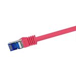 LogiLink C6A024S Netzwerkkabel Rot 0,5 m Cat6a S/FTP (S-STP)