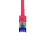 LogiLink C6A024S Netzwerkkabel Rot 0,5 m Cat6a S/FTP (S-STP)