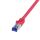 LogiLink C6A024S Netzwerkkabel Rot 0,5 m Cat6a S/FTP (S-STP)