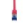 LogiLink C6A024S Netzwerkkabel Rot 0,5 m Cat6a S/FTP (S-STP)