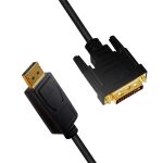 LogiLink CV0131 Videokabel-Adapter 2 m DisplayPort DVI Schwarz