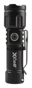 XCell LED-Taschenlampe LUNALUX MINI inkl. 1 x 16340 Akku / max. 400 Lumen