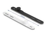 DELOCK Softbinder flexibel Set 10 Stück schwarz /...