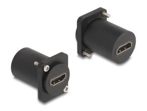 DELOCK D-Typ Modul HDMI 8K 60Hz Bu zu Bu mit Schrauben sw