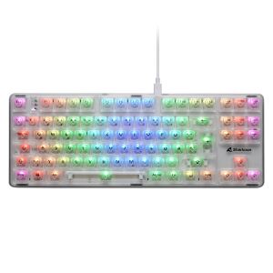 Sharkoon 4044951040131 Tastatur Gaming USB QWERTZ Deutsch Weiß