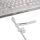 Sharkoon 4044951040131 Tastatur Gaming USB QWERTZ Deutsch Weiß