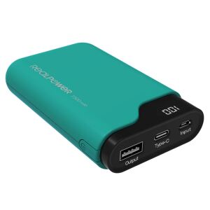 RealPower PB-7500C 7500 mAh Schwarz, Grün