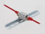 DELOCK RJ45 Kupplung CAT.6A Buchse zu Buchse grau