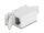 DELOCK RJ45 Kupplung CAT.6A Buchse zu Buchse grau