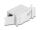 DELOCK RJ45 Kupplung CAT.6A Buchse zu Buchse grau