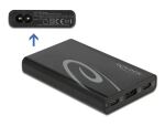 DeLOCK USB Ladegerät 2 x USB Type-C PD 3.0 + 1 x USB Typ-A mit 60 W