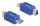 DeLOCK 67213 Kabeladapter USB Type-A USB Type-B Blau