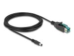 DELOCK PoweredUSB Kabel St. 12 V zu DC 5,5 x 2,5 mm St. 3 m