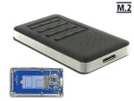 DELOCK ext. Gehäuse M.2 Key B 42mm SSD >...