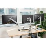 LogiLink BP0052 Flachbildschirm-Tischhalterung 81,3 cm (32") Tisch/Bank Metallisch